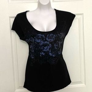 Express black Graphic tee size Medium.